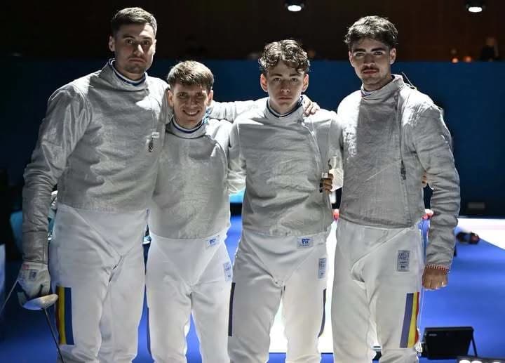 Scrimă: Echipa masculină de sabie a României s-a calificat în semifinalele Campionatului Mondial de