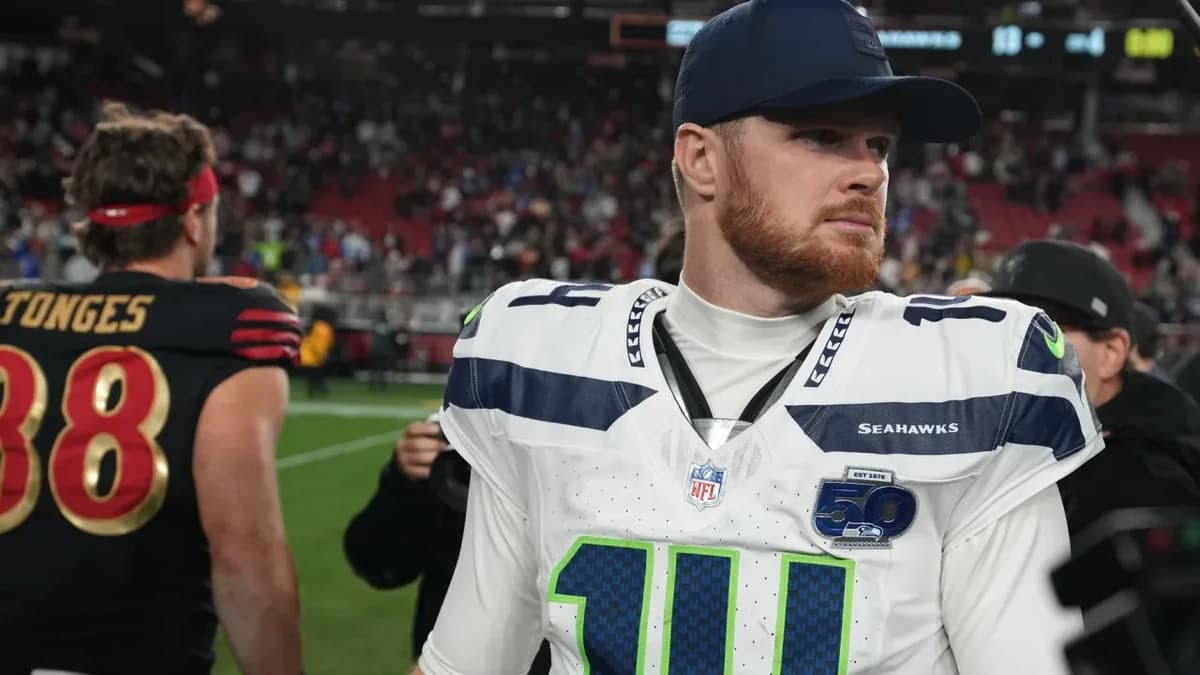 Seahawks announce Sam Darnold news for Commanders game