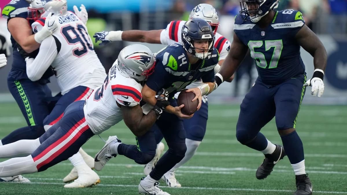 Seahawks' Darnold gets 'really good news' about hip, expected to miss Week 2