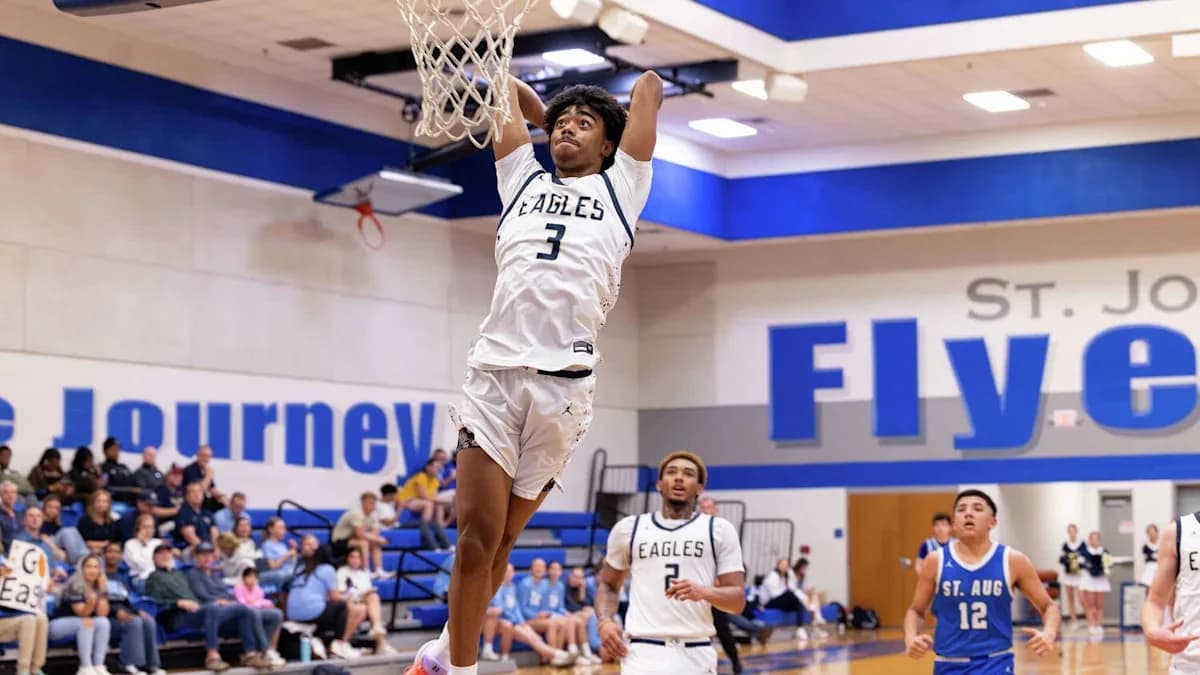 Second Baptist's Reese Alston, a five-star recruit and son of Rafer Alston, commits to LSU Tigers