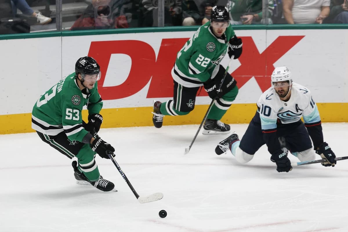 See where Stars' Wyatt Johnston ranks among NHL's top centers ahead of 2026-27 season