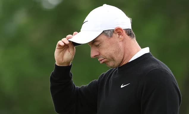 Seething Rory McIlroy gives brutally-honest one-word assessment of nightmare first round at the PGA