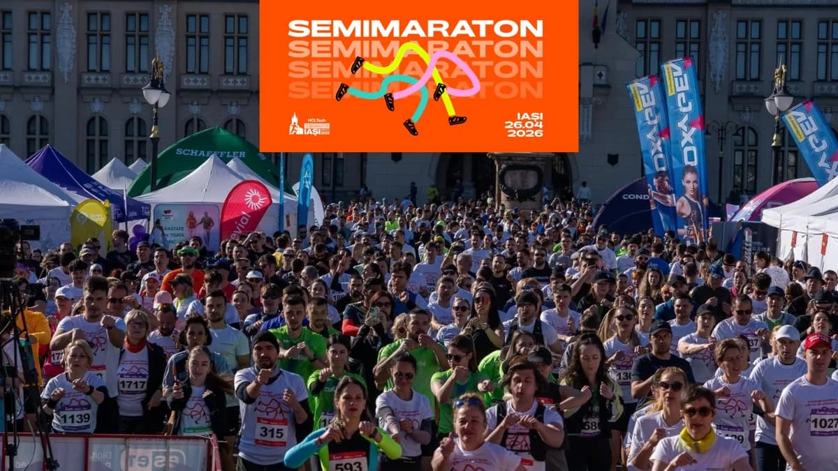 Semimaraton Iași 2026: traseu nou și restricții de trafic în oraș