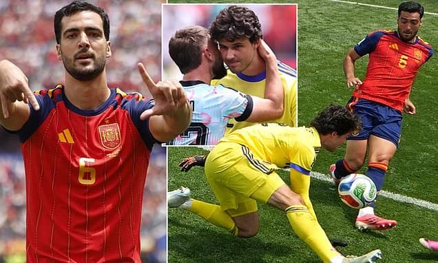 Senne Lammens' World Cup NIGHTMARE: Man United star gifts Spain super sub Mikel Merino late winner w
