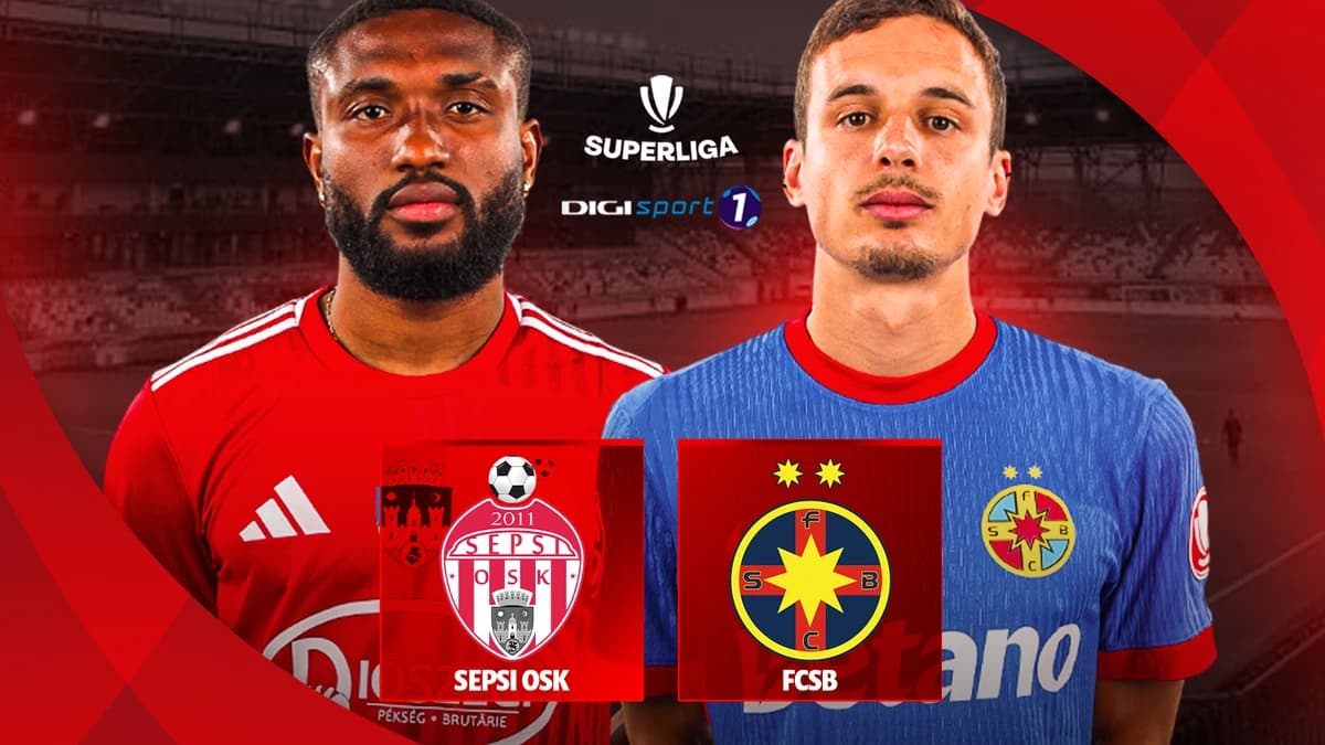 Sepsi - FCSB | LIVE VIDEO, 21:30, DGS 1. Roș-albaștrii, ”ca acasă” la Sfântu Gheorghe