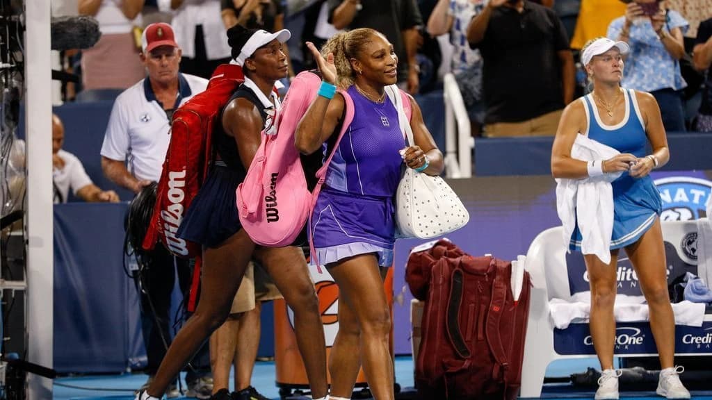 Serena, Venus team for 'fun' return to doubles despite loss