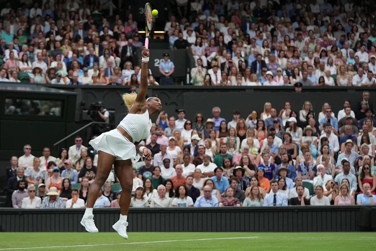 Serena Williams’ singles return sets ratings record for 1st-round Wimbledon match on ESPN