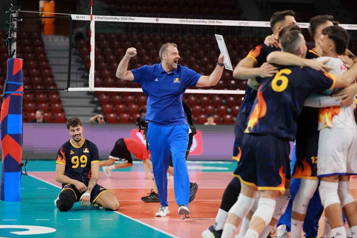 Sergiu Stancu, antrenorul care a dus România în sferturile Europeanului de Volei, e invitatul lui An
