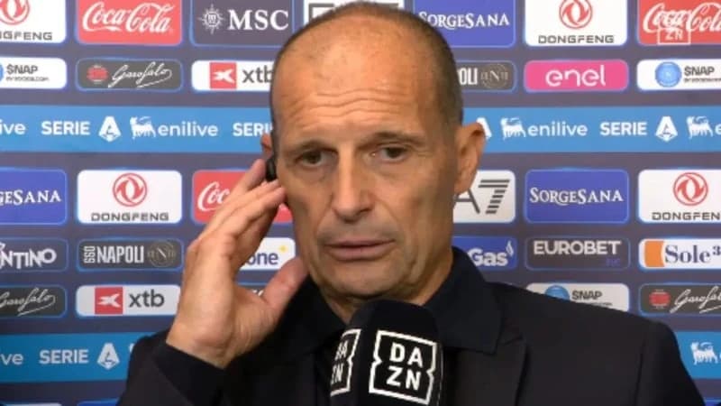 Serie A: Massimiliano Allegri a fost suspendat două meciuri după eliminarea cu AS Roma