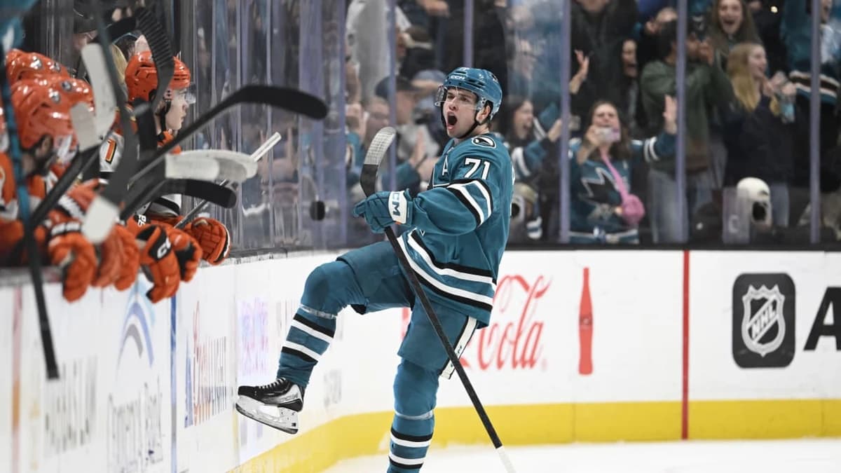 Sharks sign forward Macklin Celebrini to a five-year contract extension