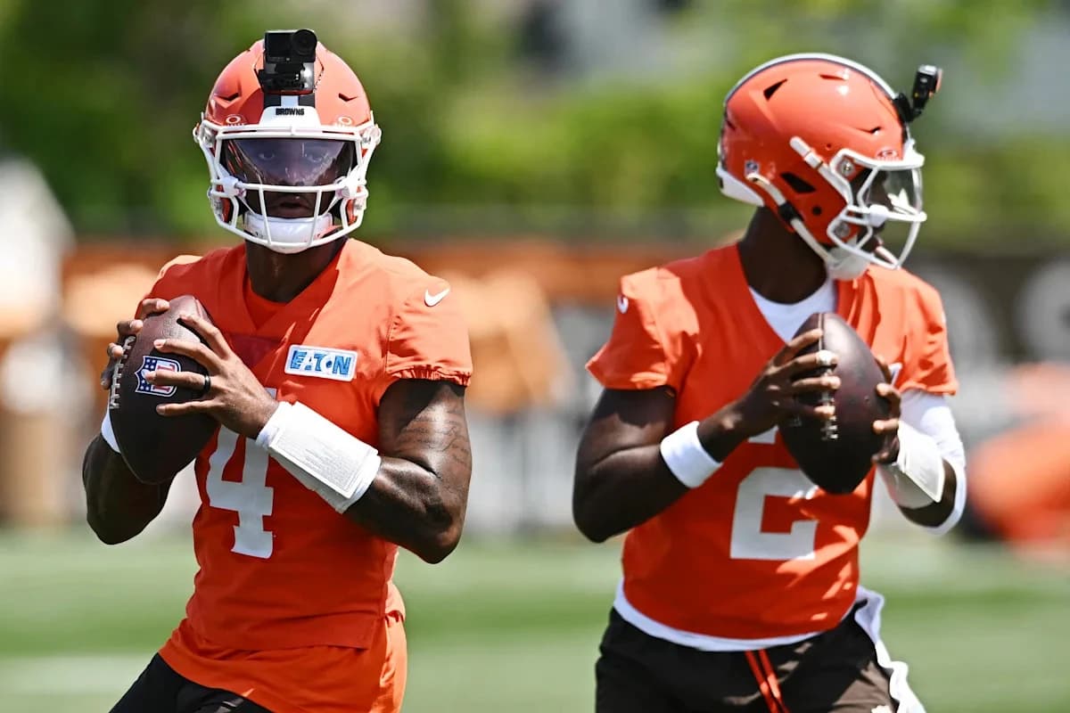 Shedeur Sanders, Deshaun Watson to alternate starts in Browns' first 2 preseason games