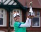 Shiho Kuwaki holds her nerve in playoff drama to complete shock Women’s Open triumph