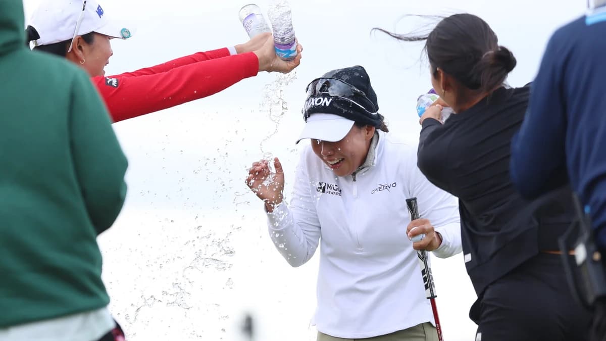 Shin celebrates first LPGA win in 3,738 days at Women's Scottish
