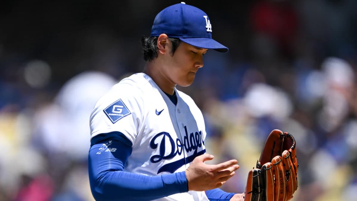 Shohei Ohtani endures second up-and-down outing, but Dodgers downplay his knee, blister issues
