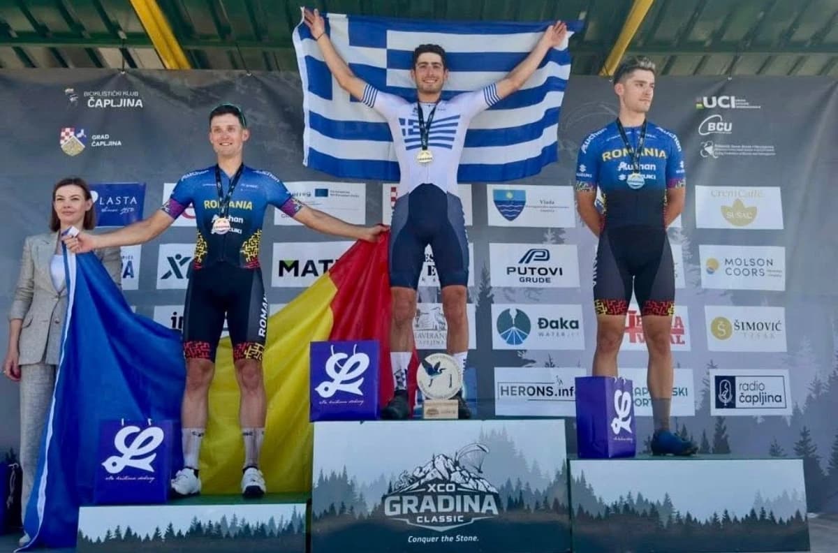 Sibianul Patrick Pescaru, medaliat la Mountain Bike XCO