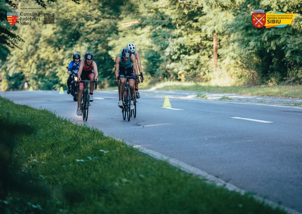 Sibiu Triathlon Challenge 2026 are loc pe 2 august. Restricții temporare de trafic pentru desfășurar