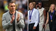 Sinfield knighted and six Lionesses made MBEs