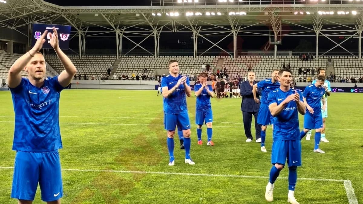 Singurii doi steliști care au refuzat să salute galeria FCSB-ului la meciul UEFAntasticilor!