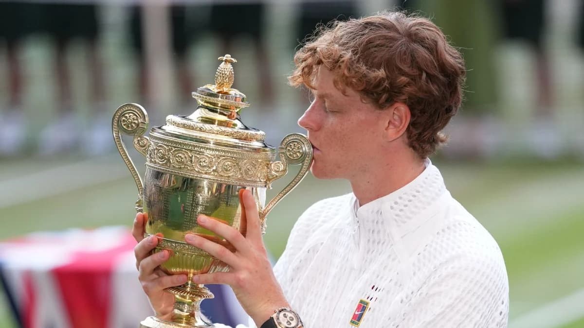 Sinner dispatches Zverev, defends Wimbledon title