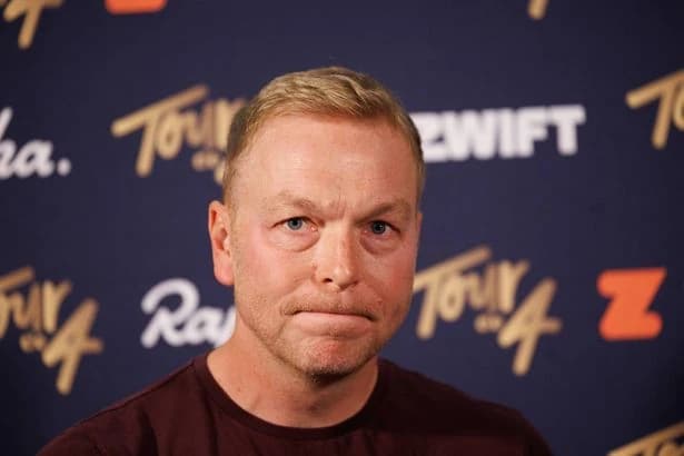 Sir Chris Hoy's true colours shine through with message to Lindsey Vonn after nightmare crash