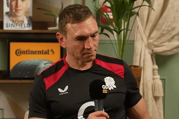 Sir Kevin Sinfield surprised by Rob Burrow's children after being left 'grumpy'