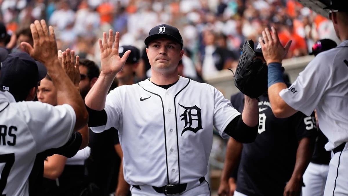 Skubal fights tears in emotional farewell to Tigers
