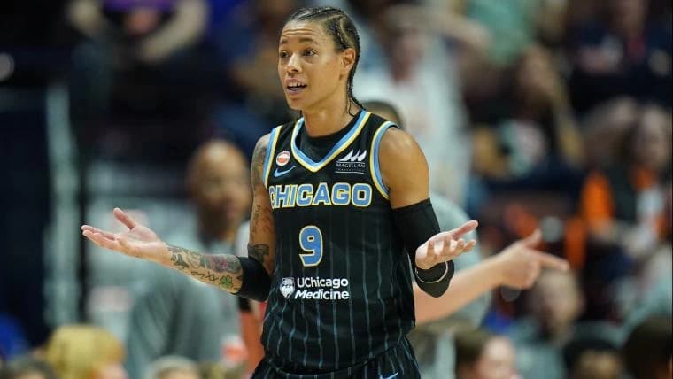 Sky's slump continues with no end in sight after 29-point loss to WNBA-worst Sun