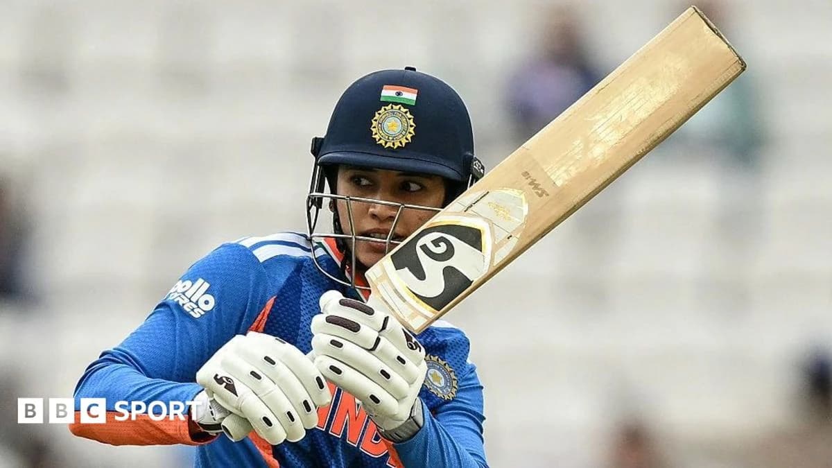 Smriti Mandhana: India batter becomes leading run-scorer in women's international cricket