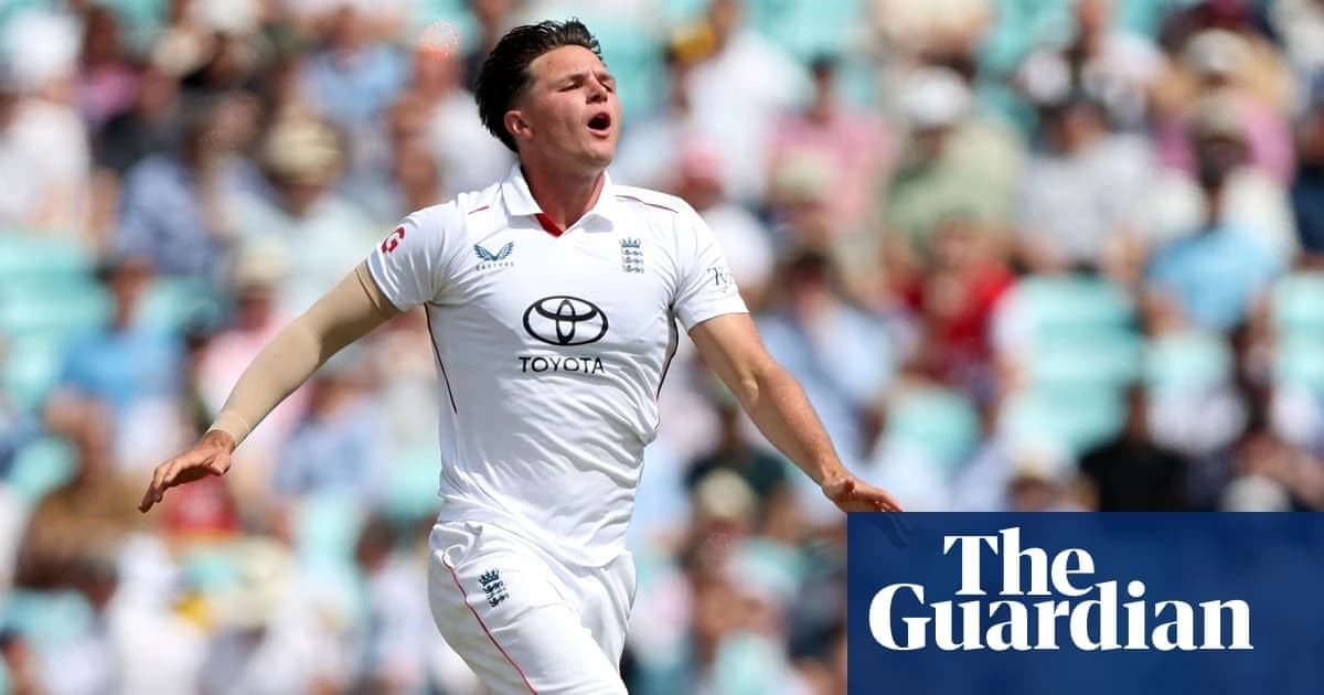 Sonny Baker’s second day was a lesson that Test cricket can turn on you quick