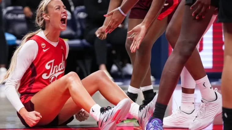 Sophie Cunningham says 'I look like Harry Potter' after nasty scratch in Fever win