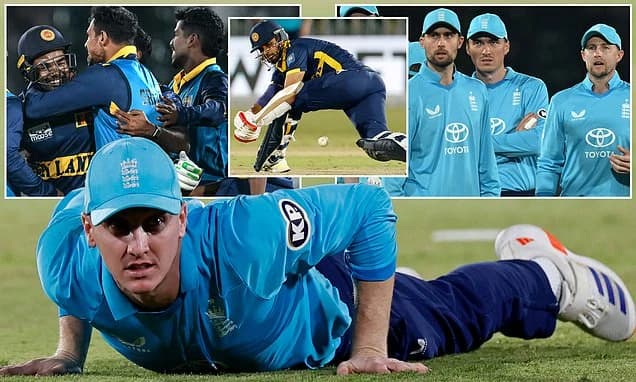 Sorry England suffer embarrassing defeat as Sri Lanka complete second-highest ODI run chase in HISTO