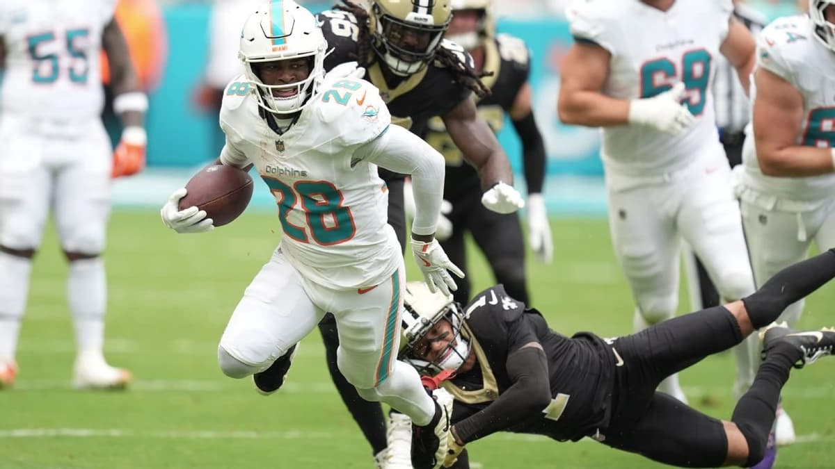Source: Fins make Achane 3rd-highest-paid RB