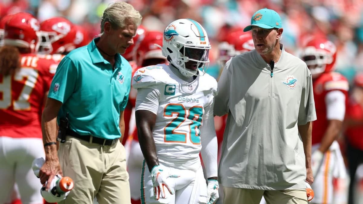 Sources: Dolphins' Achane tore ACL, to miss rest of season