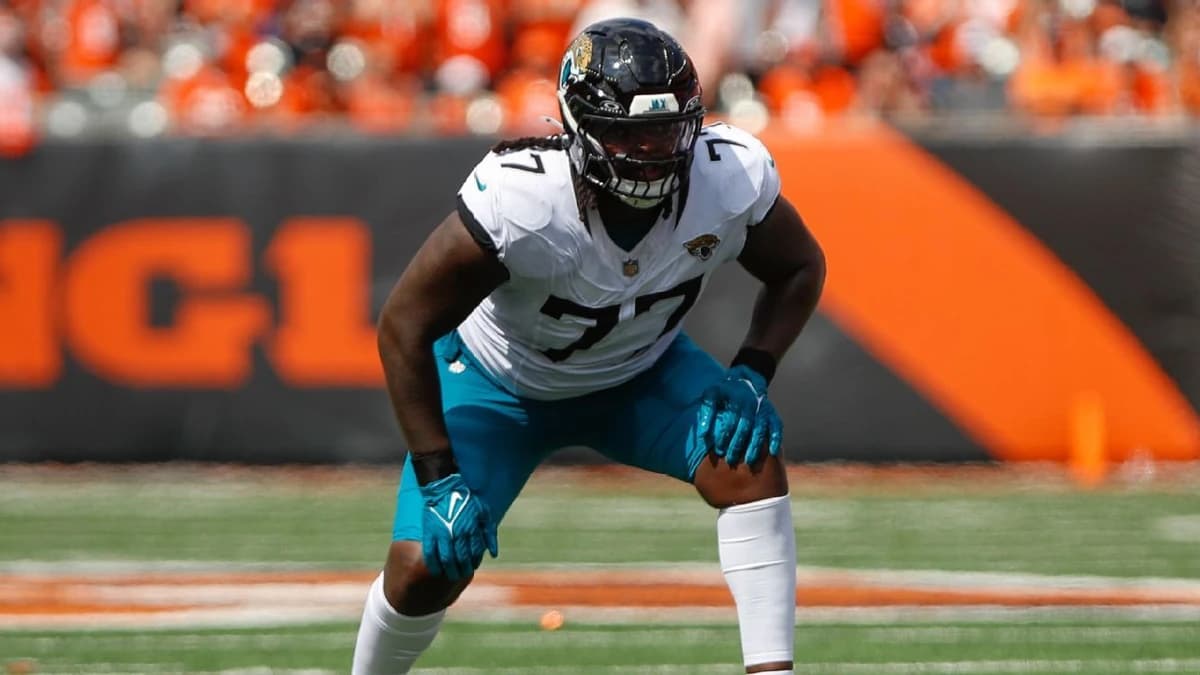 Sources: Jags LT Harrison out for season after surgery reveals torn ACL