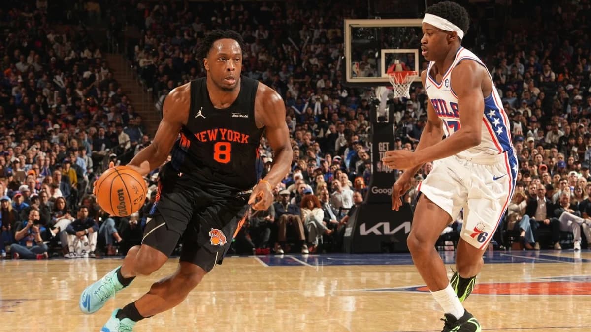Sources: Knicks' Anunoby has hamstring strain