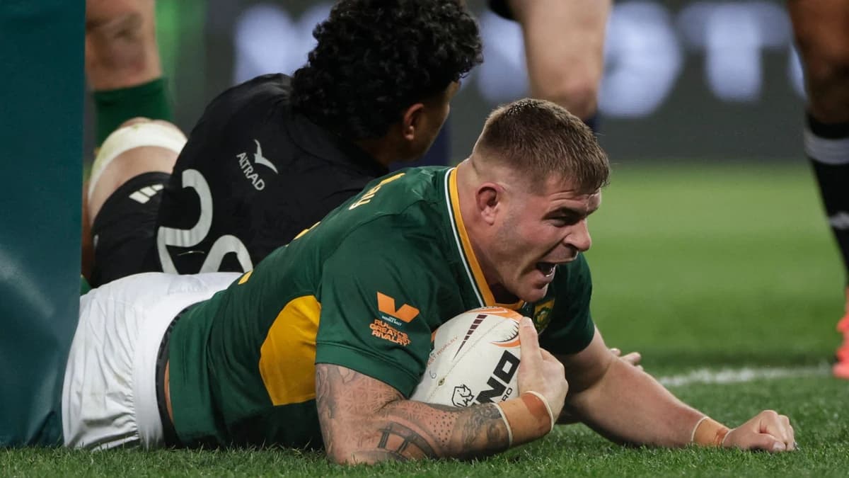 South Africa 29-24 New Zealand: Springboks edge thriller to take 2-1 series lead in Soweto