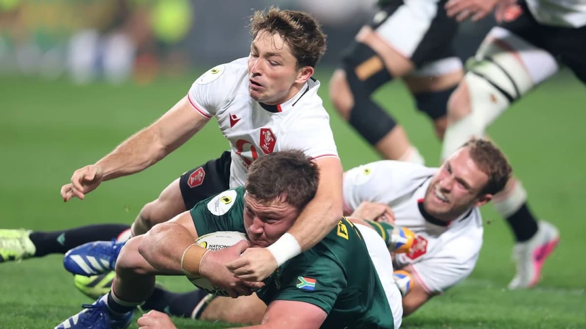 South Africa dominate Wales 43-0 in Durban