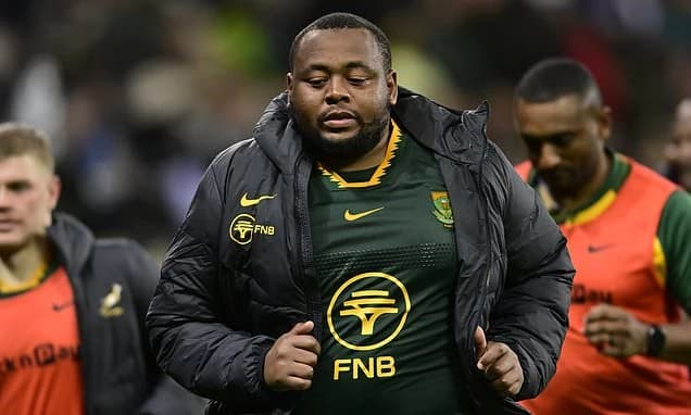South African rugby hit with a THIRD drugs ban in two years: Springbok given 18-month suspension