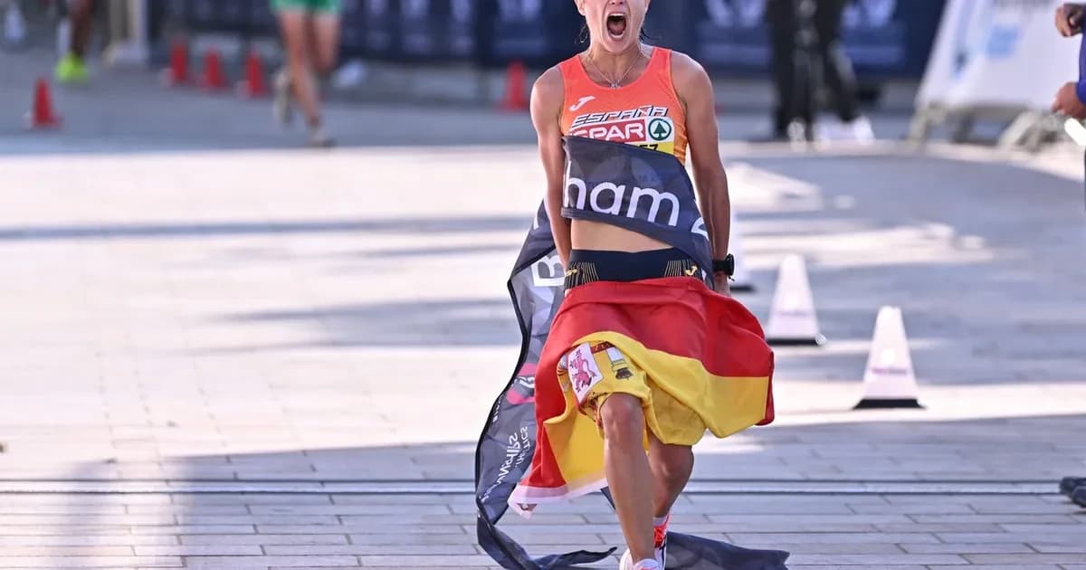 Spaniolii Maria Perez şi Paul McGrath, campioni europeni la semimaraton marş la Birmingham
