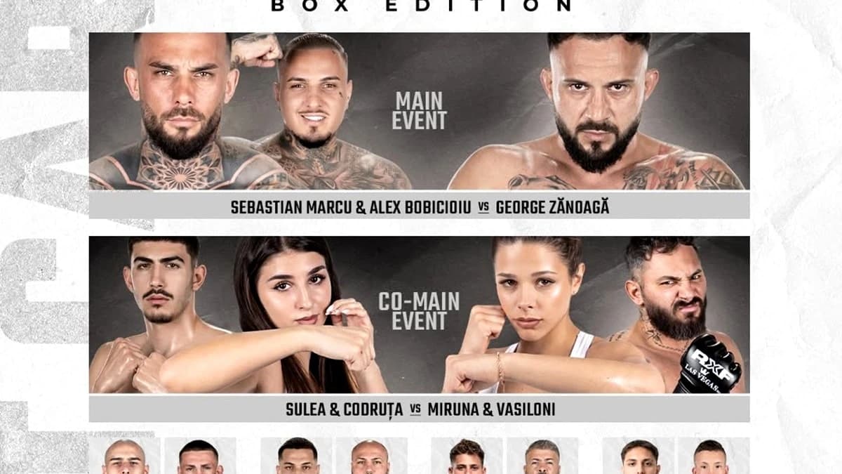 Spectacol total la gala RXF Next Fighter 32, în direct pe Voyo! Cât costă biletele