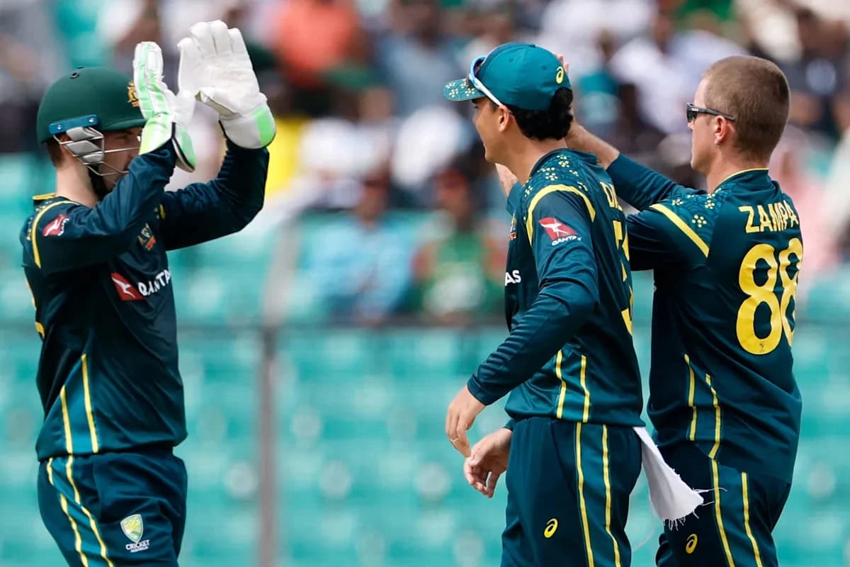 Spinners Zampa and Davies shine as Australia wins opening T20 vs Bangladesh