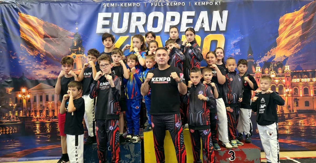 Sportivii de la C.S. Giroc-Chișoda au cucerit 18 medalii la European Kempo Open Cup 2026