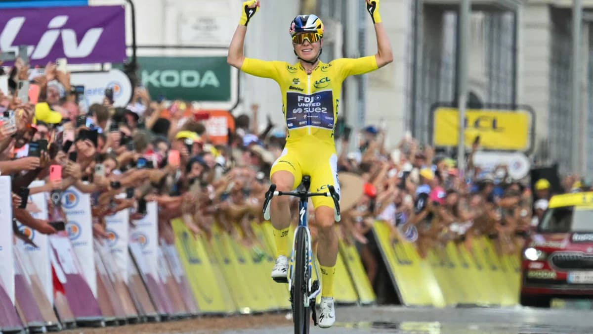 Sports - Demi Vollering wins second women's Tour de France in dominating fashion