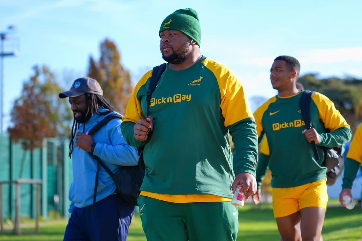 Springbok prop set to miss Rugby World Cup after doping ban
