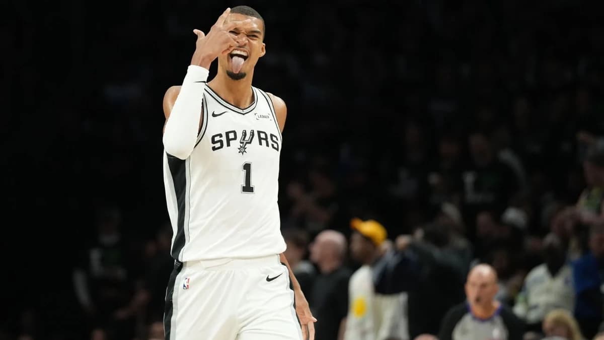 Spurs take 2-1 series lead behind Wemby's gem