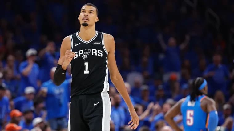 Spurs, Victor Wembanyama set historic NBA Playoffs record despite Game 3 loss to Thunder