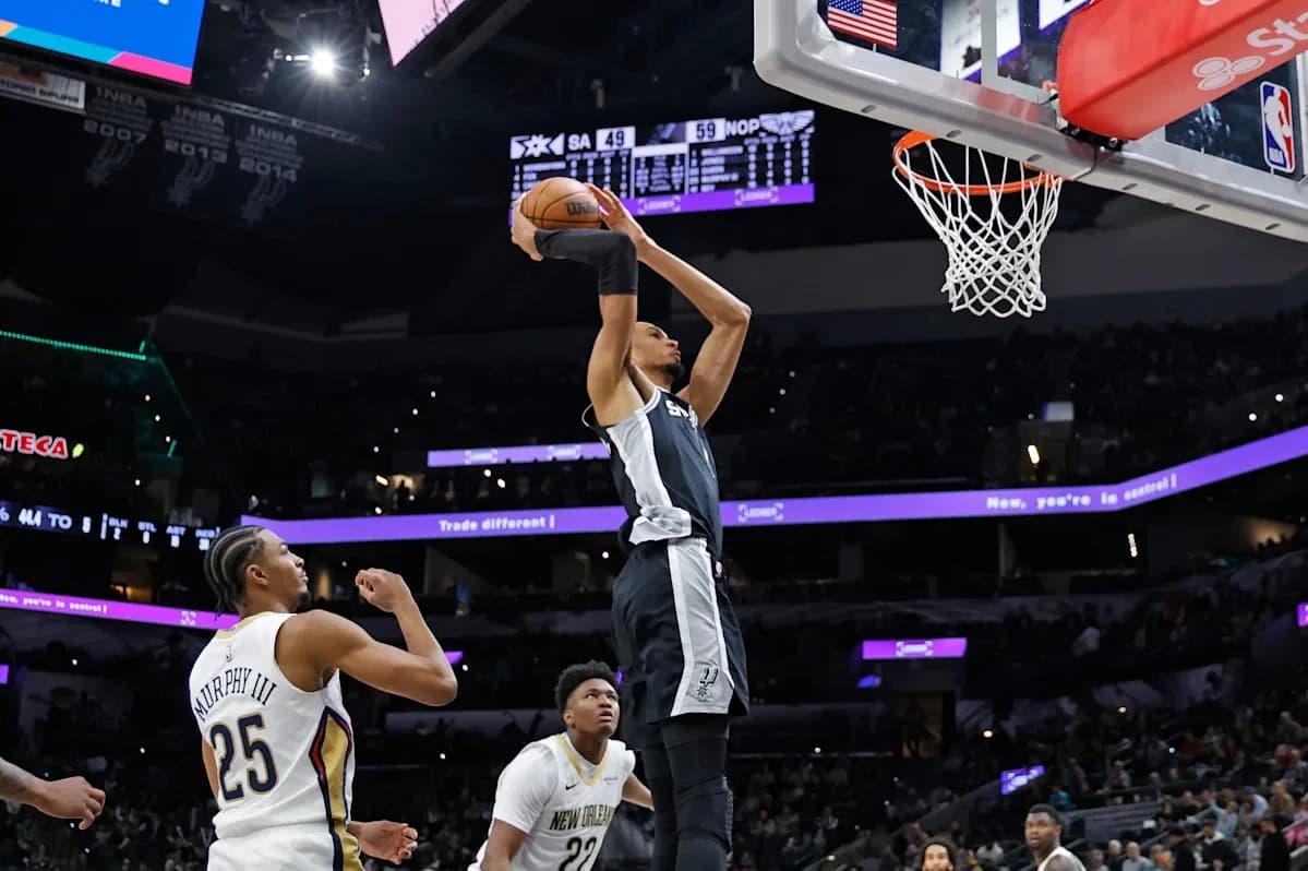 Spurs, Victor Wembanyama will play regular-season games vs. Pelicans in Paris, Manchester in January