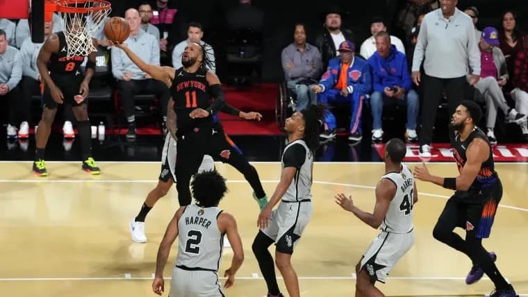 Spurs vs. Knicks live score, updates, highlights from 2026 NBA Finals Game 1