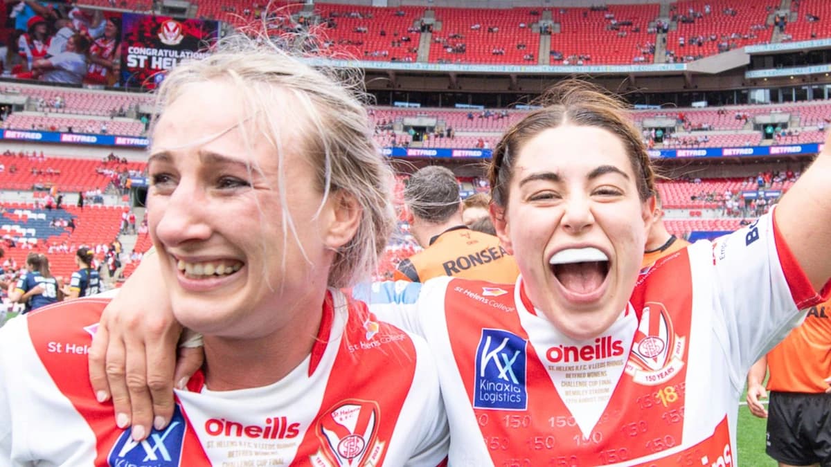 St Helens women's trailblazers Jodie Cunningham and Emily Rudge announce retirement from rugby leagu