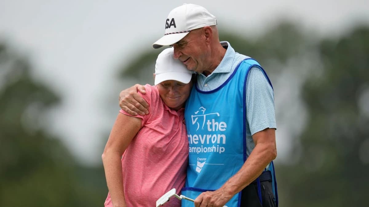 Stacy Lewis bids emotional farewell, retires after 18-year LPGA career